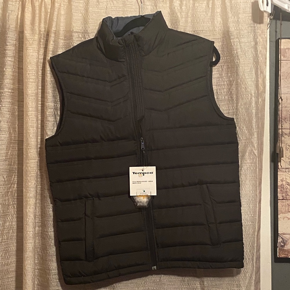 Mens puffer vest